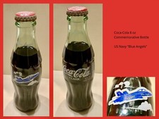 Coca-Cola 8 Oz Bottle - US Navy “Blue Angels” (Make Offer)