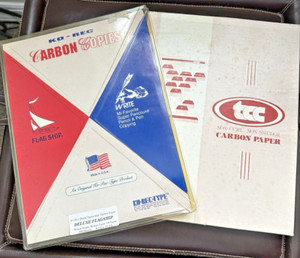 3 Vintage Boxes of Quality Carbon Paper Black 8.5 x 11.5"