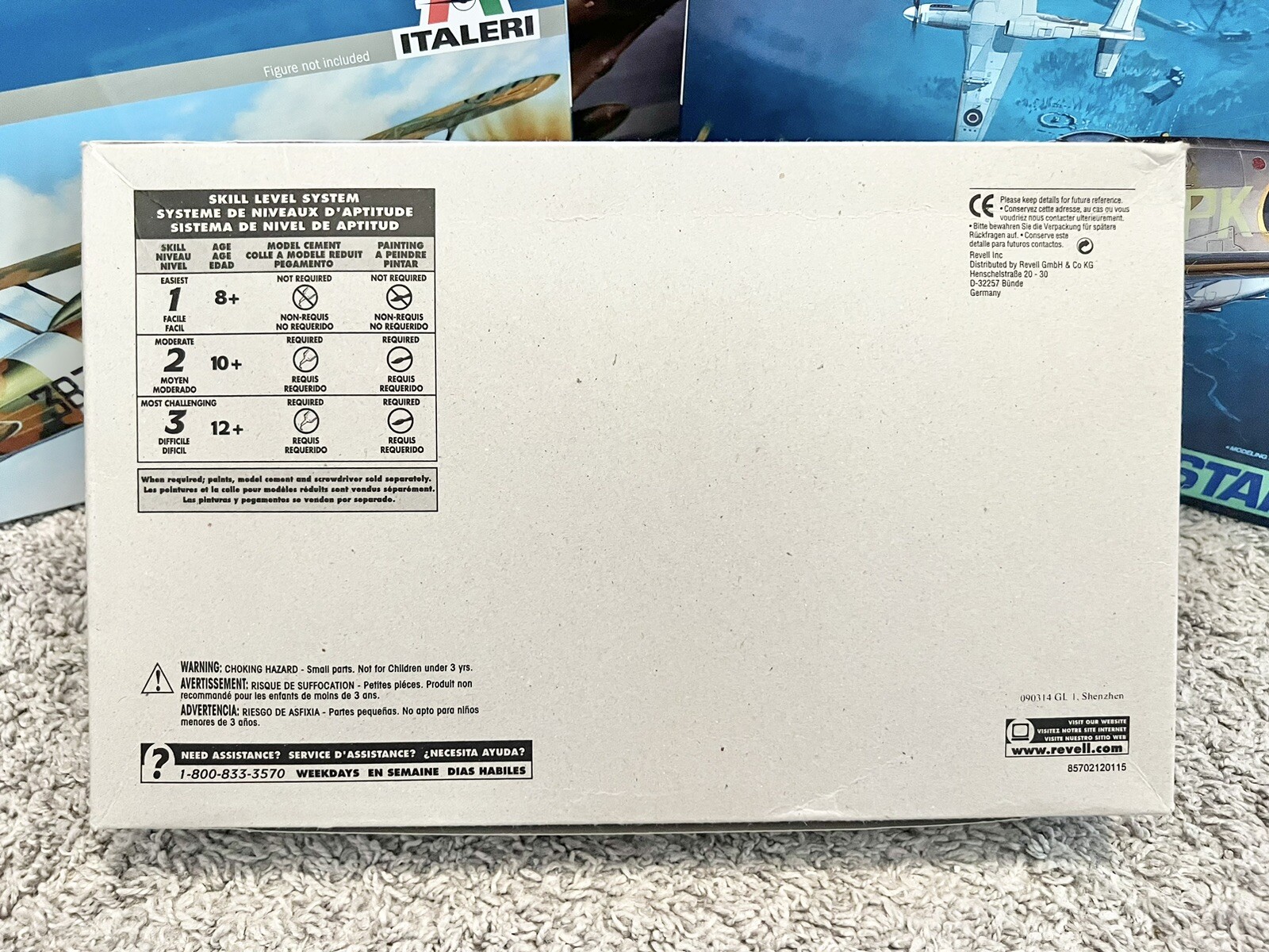 Revell P-47D Thunderbolt Razorback 1:48 Kit 5261 Scale Model Kit - New