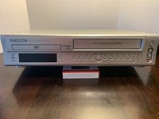 Sylvania SSD800 DVD VCR Combo VHS Player Recorder 4Head Hi-Fi Stereo Test