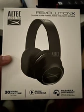 Altec Lansing R3volution X Wireless Bluetooth Headphones Black MZX009-BLK ONYX