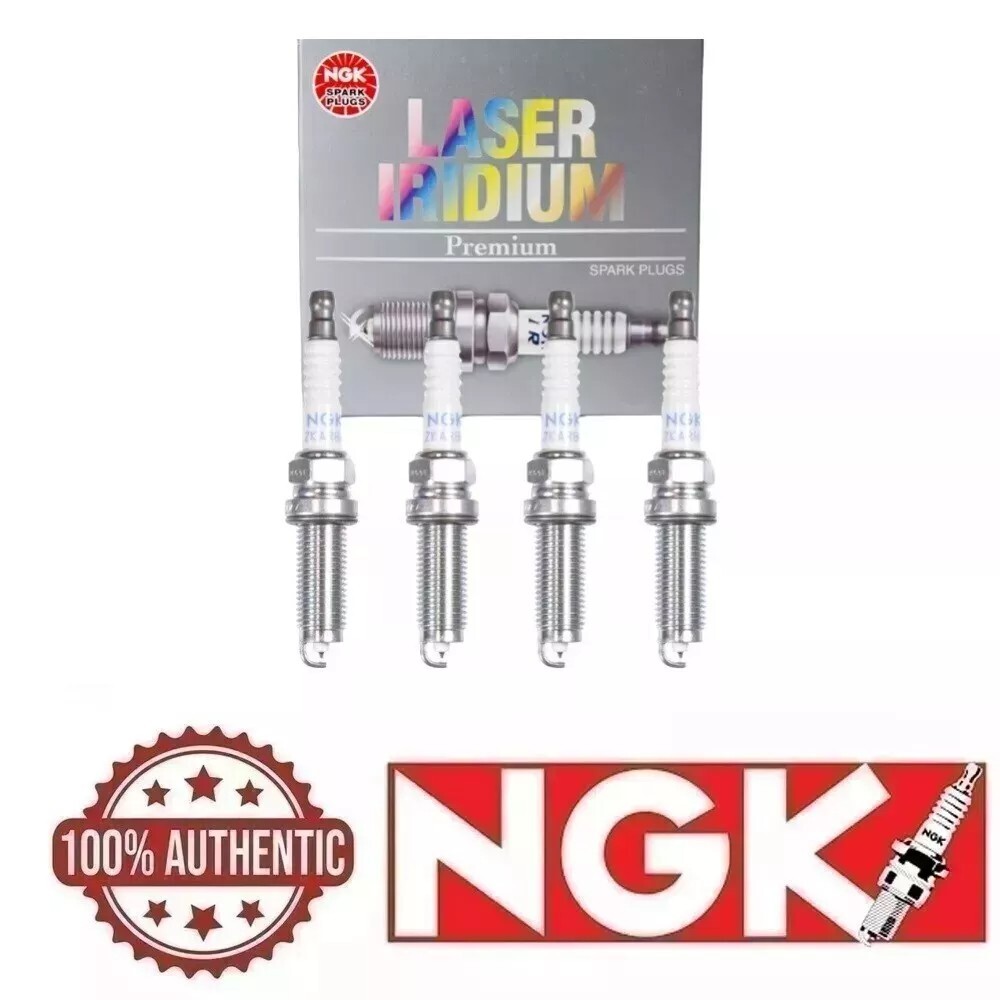 Genuine NGK Laser Iridium Spark Plug 4PCS for Toyota 4Runner Tacoma 2.7L L4