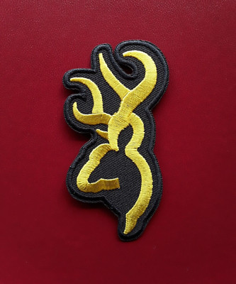 BROWNING SHOOTING GAME CARP FISHING SPORT CLASSIC EMBROIDERED PATCH UK SELLER
