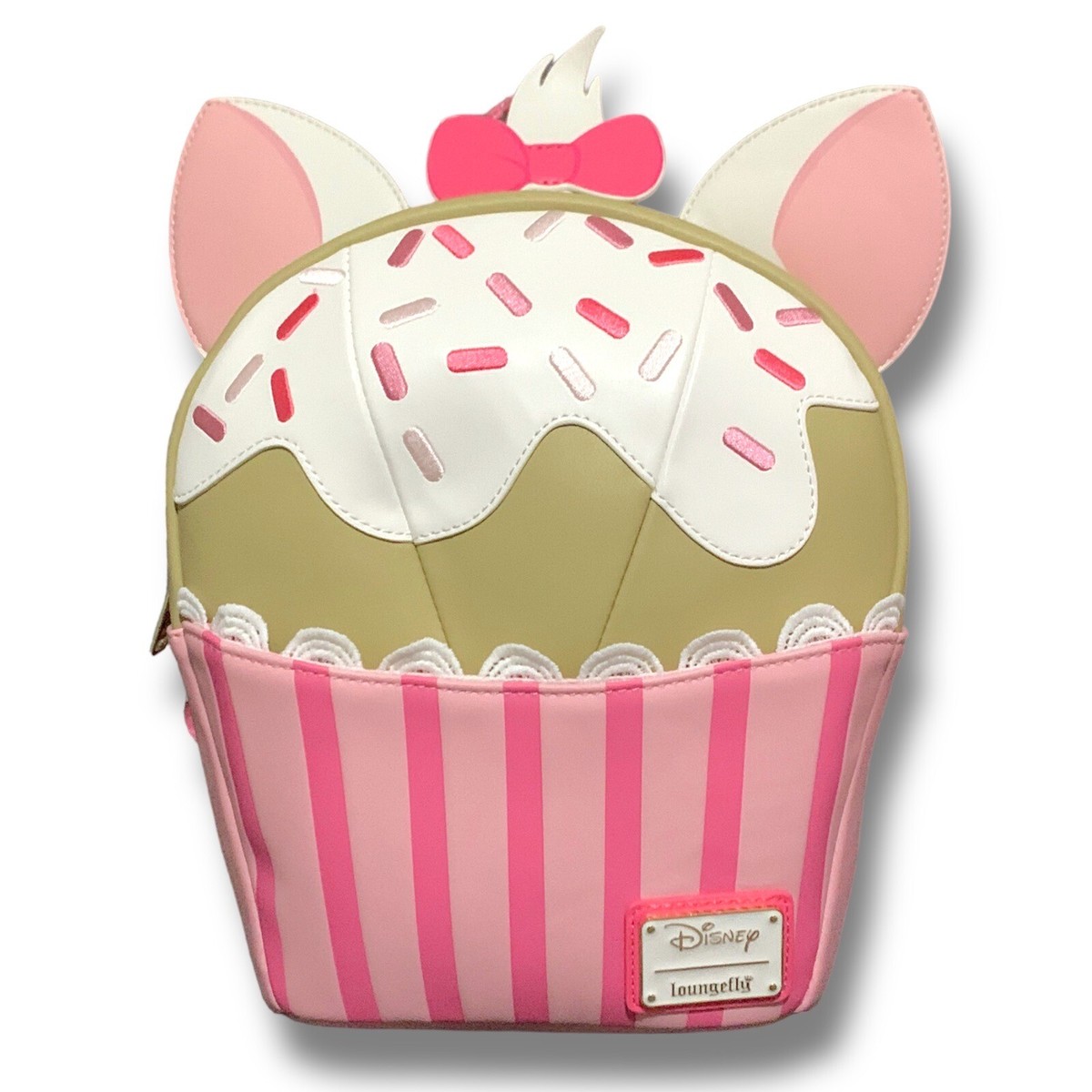 Loungefly Disney The Aristocats Marie Cupcake Mini Backpack  display picture 1