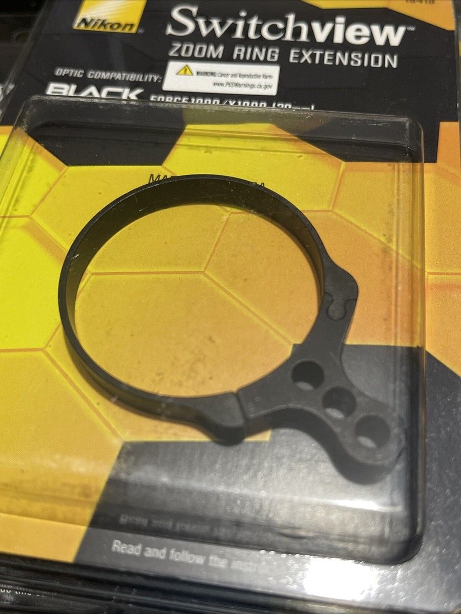 niko Nikon Switchview 30mm Riflescope Throw Lever, Color: Black 16418