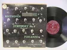 Beethoven Symphony No 6 Pastorale Arturo Toscanini 1952 LP RCA Red Seal LM 1755