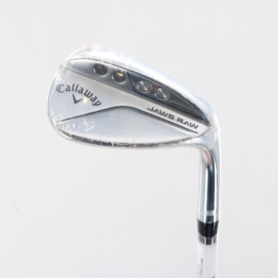 Callaway Jaws Raw Chrome LW Lob Wedge 58 Deg 58.12W Steel Wedge RH P-145368