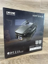 Myshle SMS Drone, Foldable Drones with 4K HD Camera Avoid Obstacles New In Box 