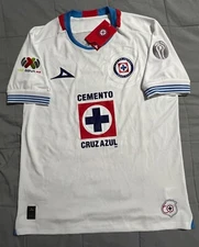 PIRMA  CRUZ AZUL MEN'S JERSEY 24/25 VISITA PARCHE 9 COPAS Y LIGA MX ORIGINAL