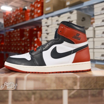 Jordan 1 Retro High OG Black Toe Reimagined (GS) FD1437-106 Youth 