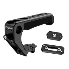 Camera Top Handle with NATO Clamp Camera Cage Handle Grip with Cold Shoe