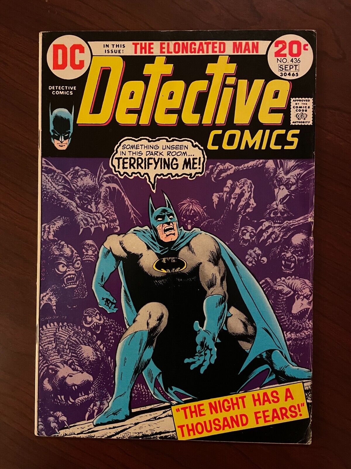 Detective Comics #436 (DC Comics 1973) Batman Nick Cardy Bronze Age 7.0 F/VF