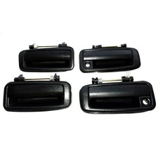 For Toyota Corolla 1988-1992 Set Of 4pcs Black Outside Exterior Door Handle New For Toyota Corolla 1988-1992 Set Of 4pcs Black Outside Exterior Door Handle New