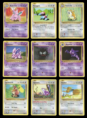 💫 2016 Pokemon XY Evolutions Complete 66 Card Base Set Common
