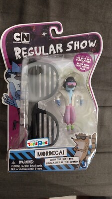 Mordecai with the best 80s sunglasses in the world Toys R Us Exclusive 