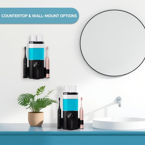 J.C&T Automatic Mouthwash Dispenser,Wall-Mounted Mouth wash dispenser - Picture 18 of 28