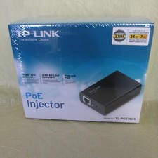 TP-LINK 802.3af Gigabit PoE Injector TL-POE150S Power Adapter RJ45 Cable FAST SH