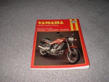 HAYNES MANUAL FOR YAMAHA XZ550 VISION V-TWINS. 1982. FREE U.K. POSTAGE