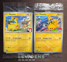 Pikachu - SVP 101 & SVP 190 - Sealed - S&V Black Star Promos - Pokemon Card Lot