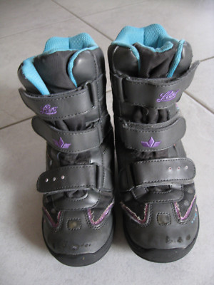 graue Winterstiefel in Größe 28 von Lico