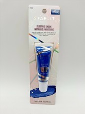 Starlit Studio Electric Shock Metallic Art Paint - SAPPHIRE - 0.34 fl oz