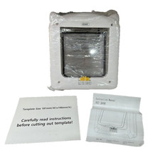 Simp Pet Door for small cat or dog Safe Flap Door Frame ZUAGI