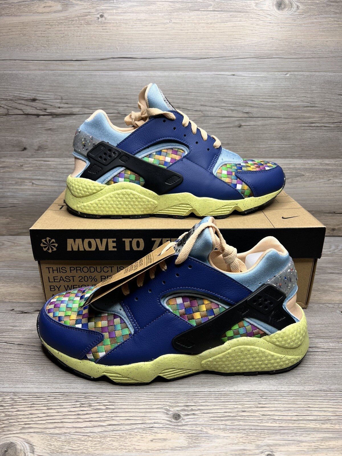 all navy blue huaraches