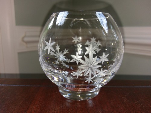 Marquis by Waterford Snowflake Votive Candle Holder Crystal Winterfest 114548 - Picture 2 of 12