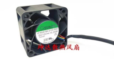 SUNON VF40281BX-D190-S9H 4028 12V 15.24W 4cmcm Cooling Fan