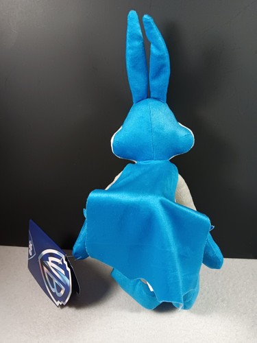 "Disfraz de superhéroe de dibujos animados Looney Tunes Batman Bugs Bunny juguete de peluche 12"" nuevo" - Imagen 4 de 4