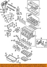 Mazda Oem 99-01 Protege-engine Crankshaft Crank Seal Zm0111408 Mazda Oem 99-01 Protege-engine Crankshaft Crank Seal Zm0111408