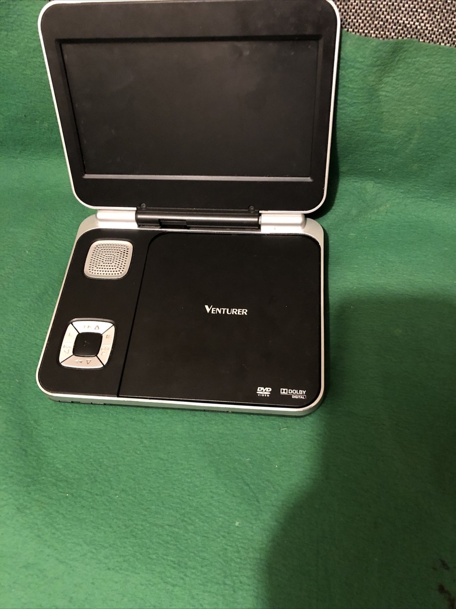 venturer Pvs8380 portable 8” DVD player W/Charger | eBay