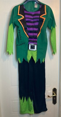 Frankenstein Fancy Dress costume with Masks🌟Size age 7-8 Years