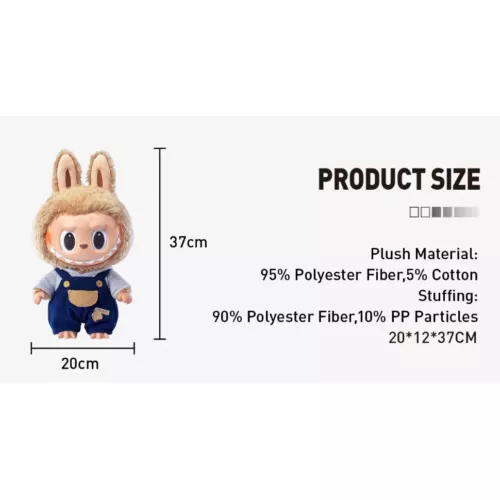 Modellino bambola peluche POP MART LABU Time to Chill-Vinyl scatola sigillata nuovo fantastico regalo! - Foto 4 di 4