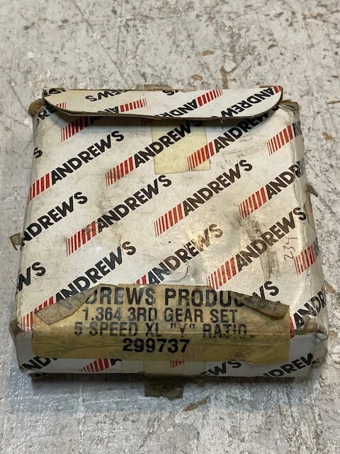 Andrews 1.364 3ª marcha 5 velocidades XL "Y" relación 299737 | 299730 | 28 dientes Foto 2 de 4