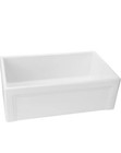 Miseno MNO3319FC Inferno 33" Single Basin Farmhouse Fireclay Kitchen Sink, White — photo 6