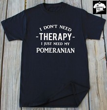 Pomeranian T-Shirt Dog Breed Pet Adopt Dogs Animal Lover Gift Dog Owner Tee