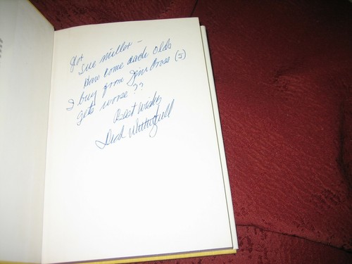 Did You Whittinghill This Morning? DICK WHITTINGHILL HARDCOVER 1976 SIGNED - Picture 4 of 7