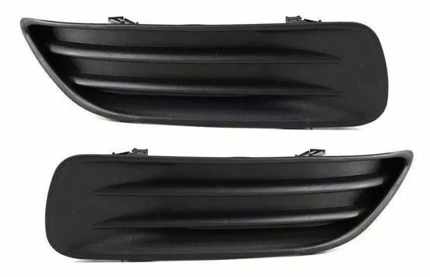 New Front Grille & Fog Lamp Cover Black & Gray 3PC For 2003-2004 TOYOTA COROLLA - Imagem 3 de 4