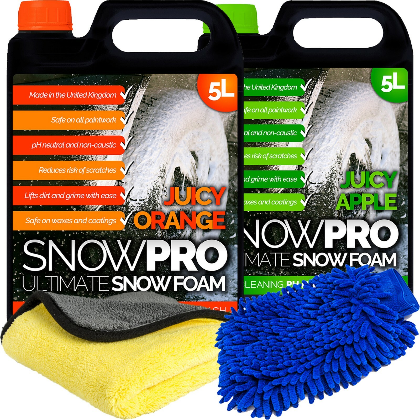 Snow Foam Shampoo Car Care Soap Wax Kit 10L Litre Wash Detailing pH Neutral