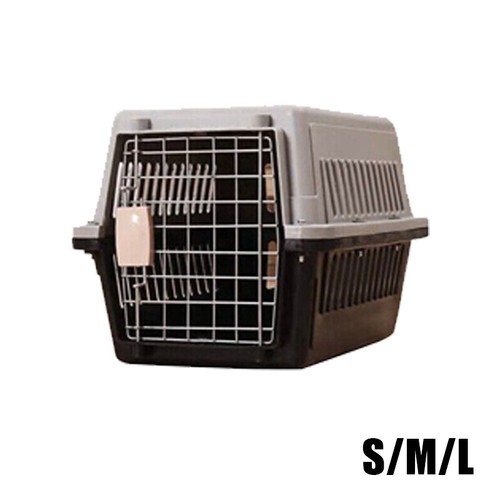 Crate Pet Travel Carrier Kennel Bag Dog Cat Rabbit Portable Tote Airline AU - Picture 19 of 24