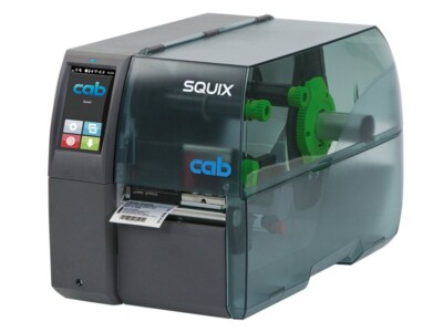 CAB SQUIX 4, 600dpi Label Printer, 5977002 with tear-off edge