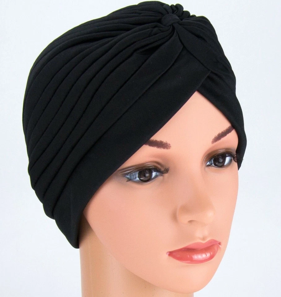 Turban CBase Hijab Bandana Bonnet Serre-Tête Écharpe Chemo Neuf - Photo 2/4