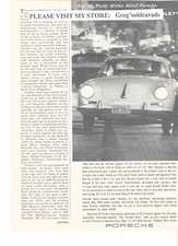 Original 1964 Porsche Coupe vintage print ad: "What's all this Porsche talk?"