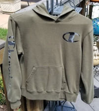 BOY'S CHAMPION HOODIE SIZE XL GREEN CAMOUFLAUGE FALL/WINTER