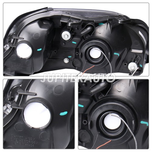 Par de faros delanteros diestros y diestros para Honda Civic EK EJ EM LED DRL 1999-2000 - Imagen 9 de 18