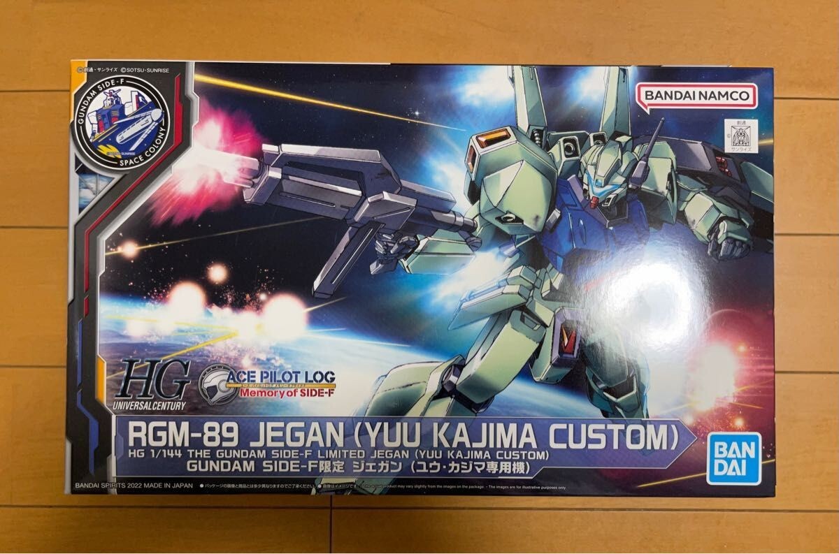 PILOT - GUNDAM SIDE-F限定 HG 1/144 ジェガン(ユウ・カジマ専用機) ACE PILOT LOG Memory of SIDE-F プラモデル(5063433) バンダイスピリッツ HG 1/144 GUNDAM SIDE-F限定 ジェガン (ユウ・カジマ専用機