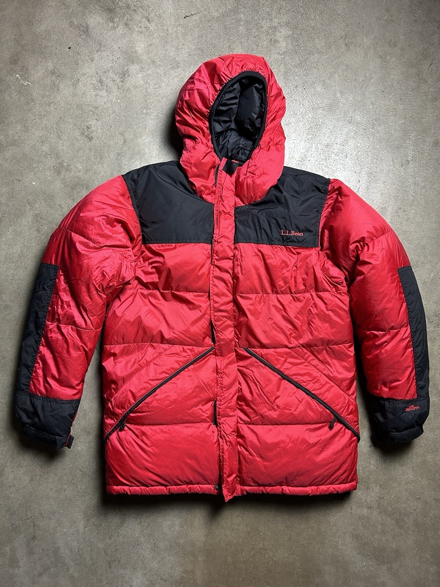 Vintage LL Bean Gore Dryloft Quilted Puffer Down Jacket Mens Size