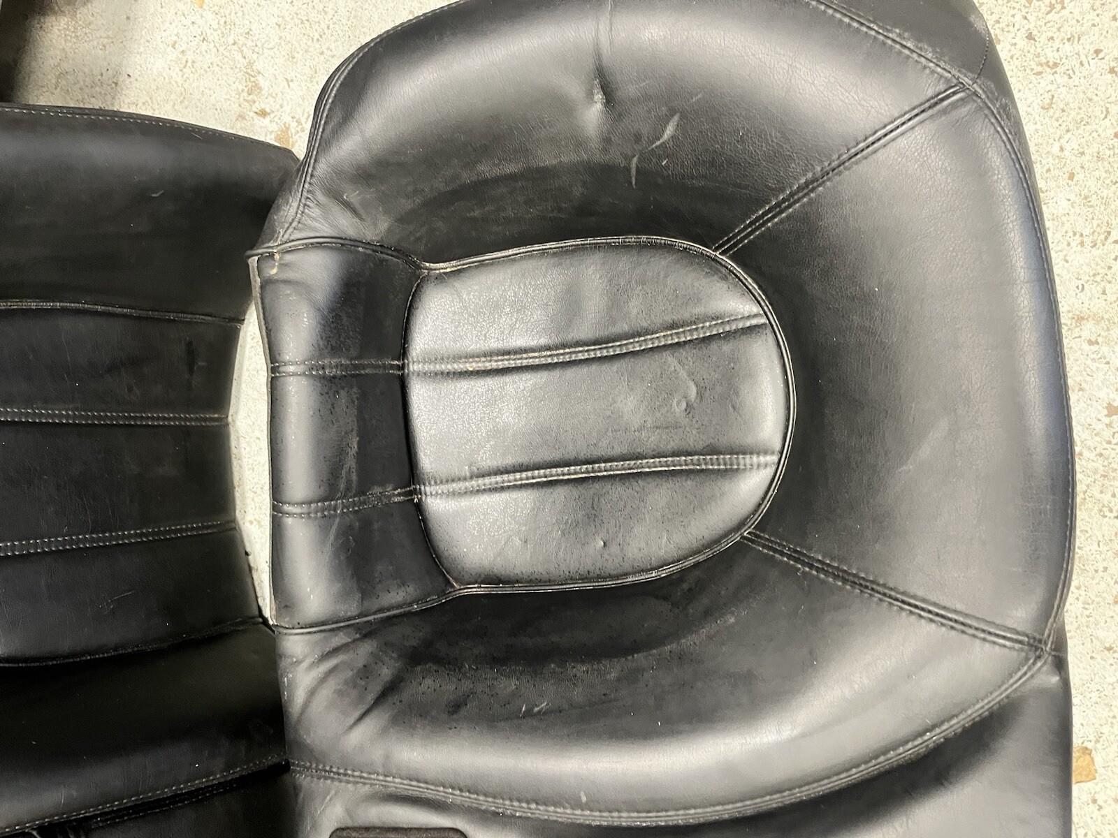 Maserati Coupe 4200 - Rear Seat Set - Saddle Black