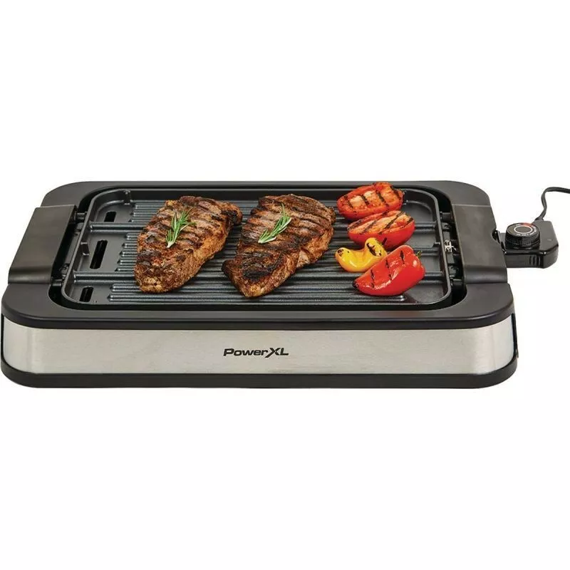 PowerXL Smokeless Indoor Electric Grill Pro w/ Griddle Offer 